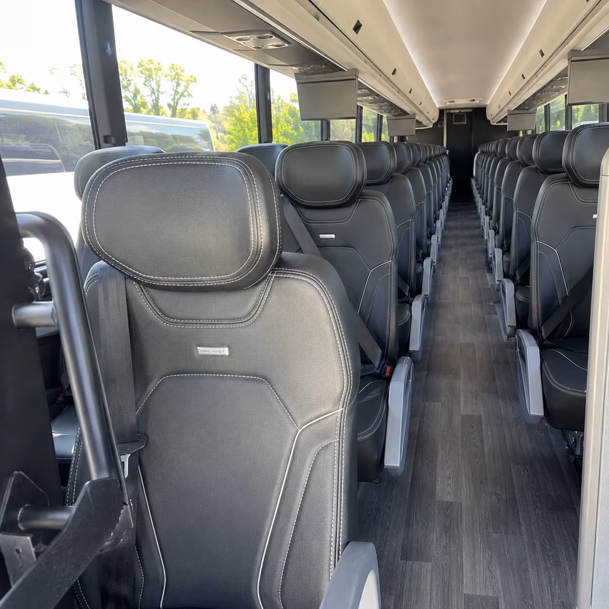 brooklyn park charter bus interior