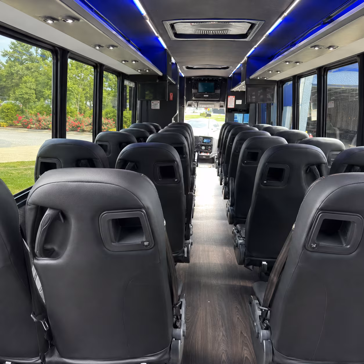 brooklyn park employee transportation onboard seating