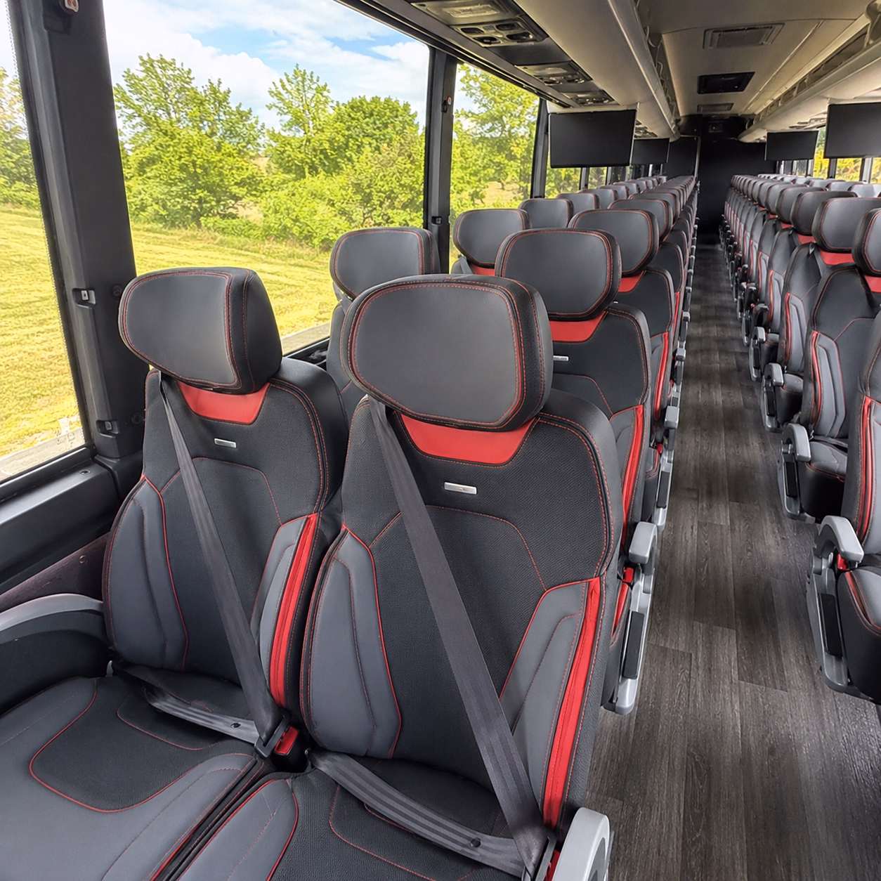 brooklyn park school event transportation onboard seating