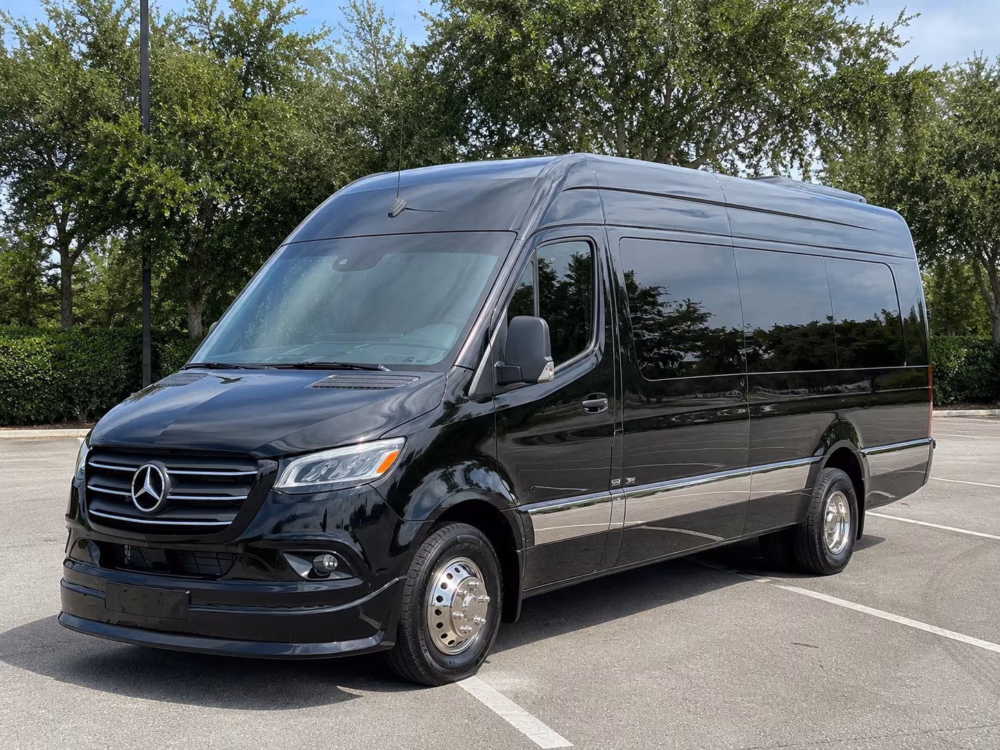 brooklyn park sporting event transportation onboard seating