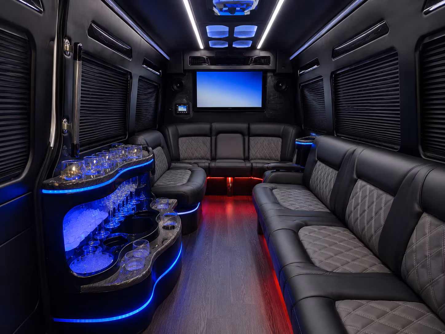 finding group transportation for osseo district 279 and champlin park proms