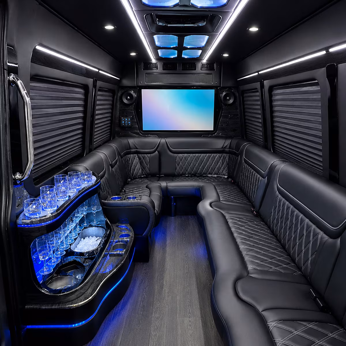 mystic lake casino party bus rental